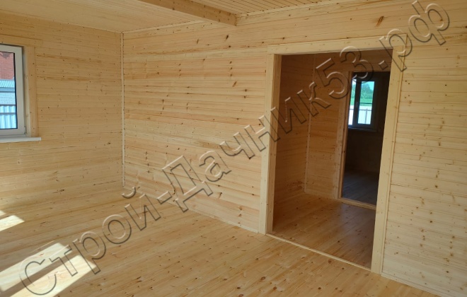 4 Каркасно-щитовой дом Д-23, 8,5х8 м, 68 М², Ленинградская область, Всеволожский район, ДНТ “Поляна-2” (17)